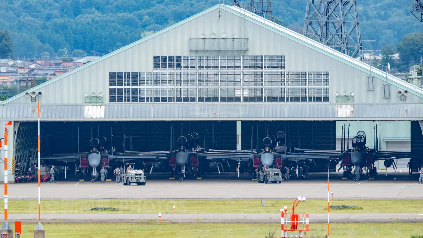探秘日本航空自卫队最强基地 装备25%的f-15j战斗机