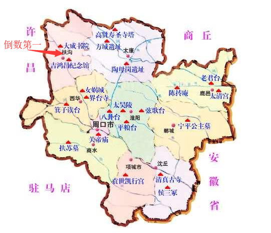 扶沟县江村镇地图图片
