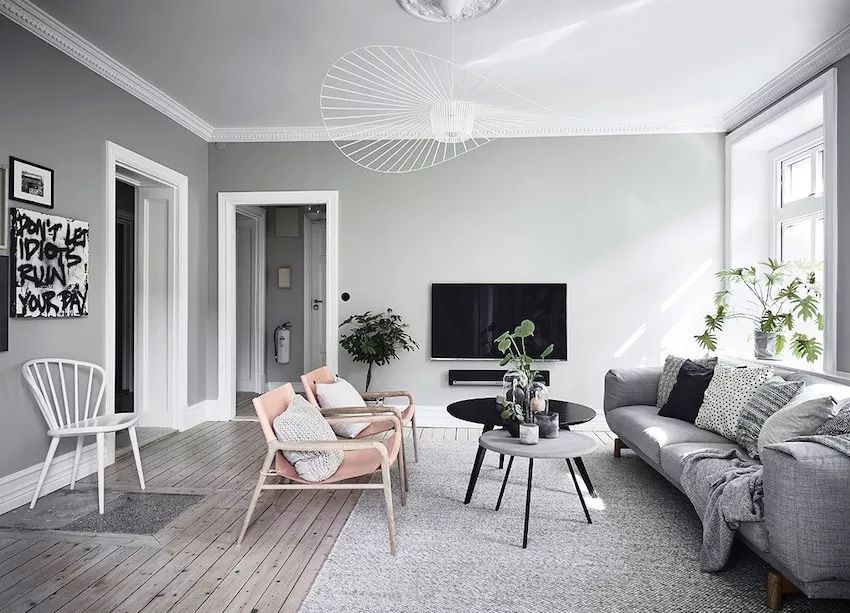 这个公寓位于瑞典由entrance房产公司设计北欧风设计每天分享