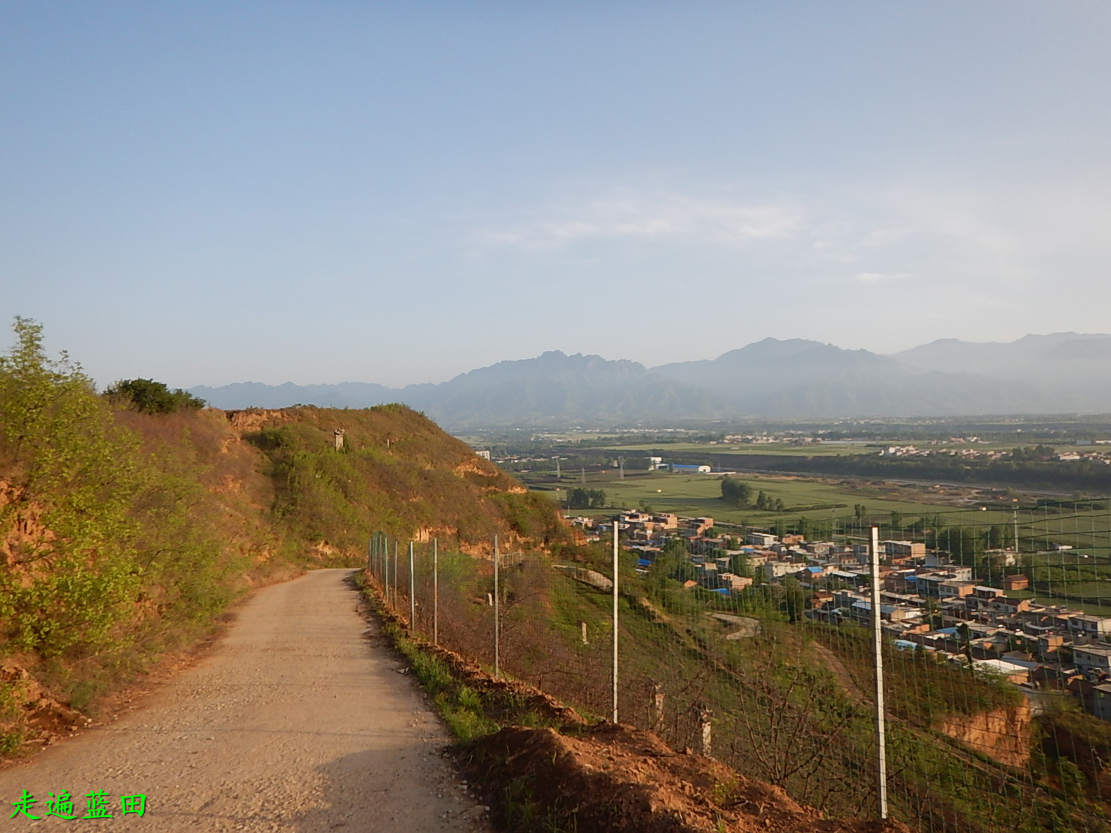 走遍蓝田2019汤峪镇敬骆路八里塬穿越旅行