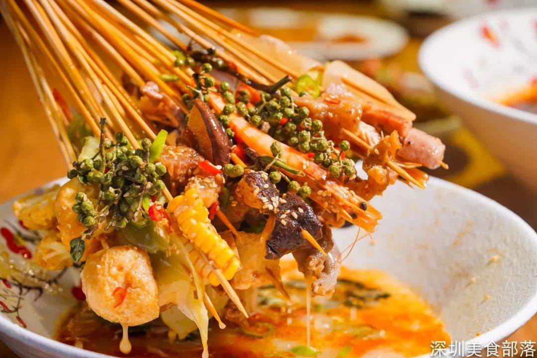 老成都加强版干拌串串没汤也比红油更厉害