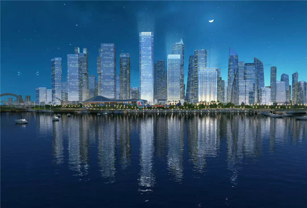 前海金融中心效果图032019年是前海的分界点2019年,是前海的一个重要