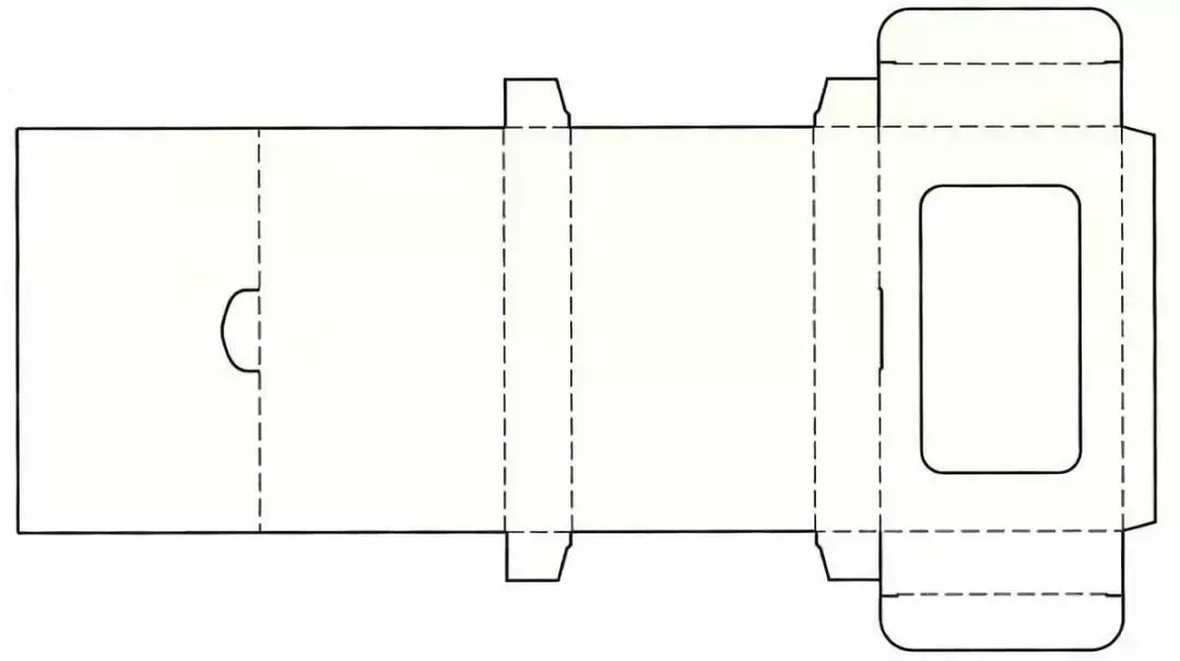 书本式结构展开图03其他形式多边形盘式包装盒结构展开图三角形盘式