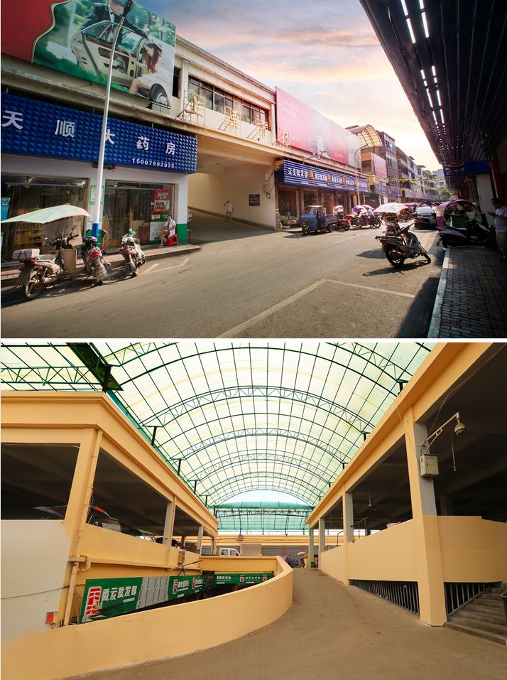 上栗县城乡提质工程展宜居画卷