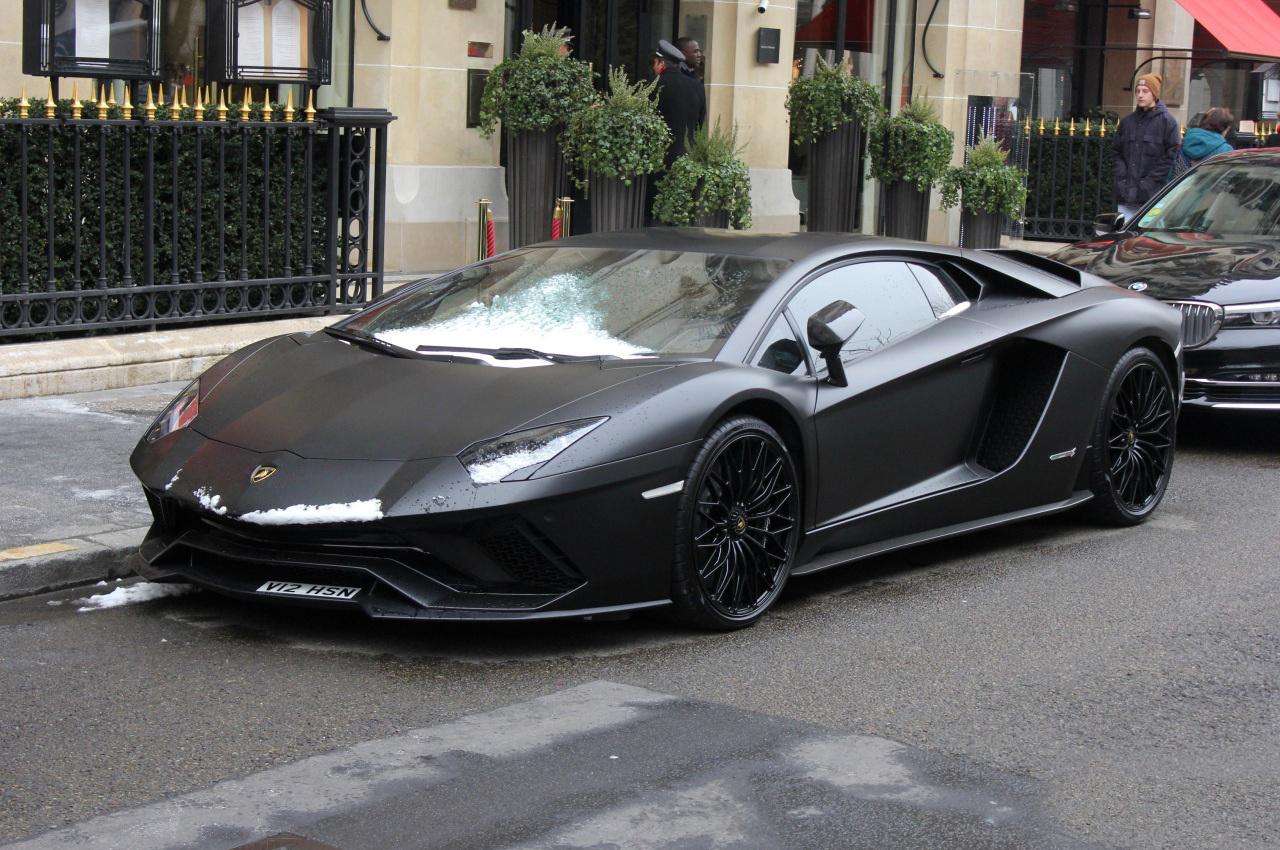 每个男人的梦想 兰博基尼aventador s!900万豪华跑车这才是生活!