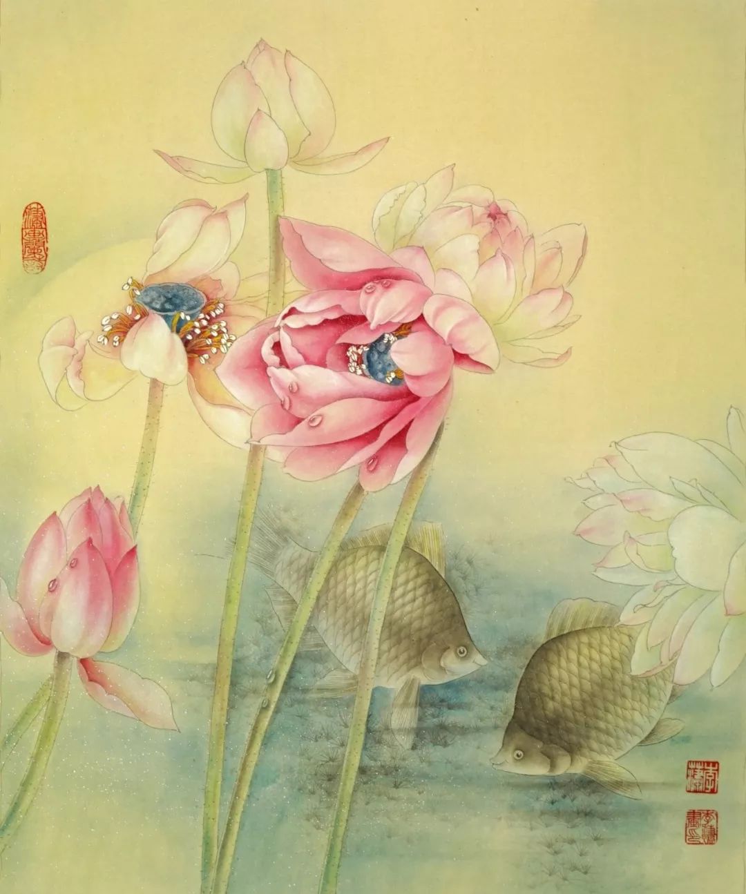 原创艺术中国李潇工笔画赏析