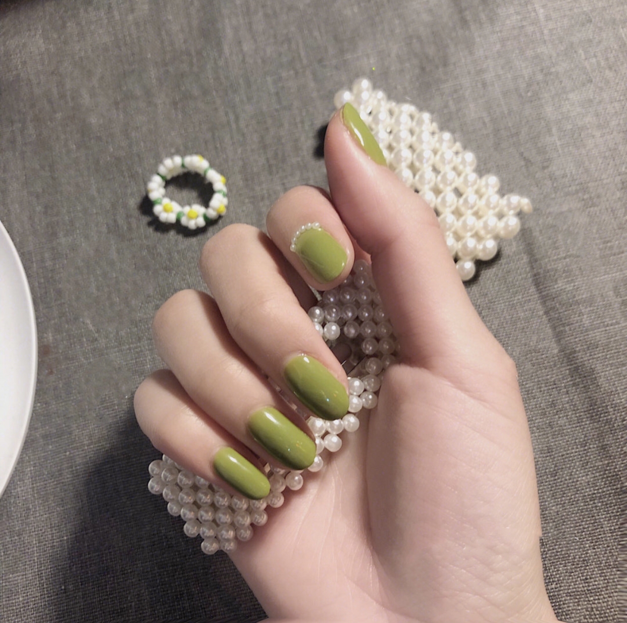 简单的纯色美甲也能美美哒高级的时髦气质超惊艳哦