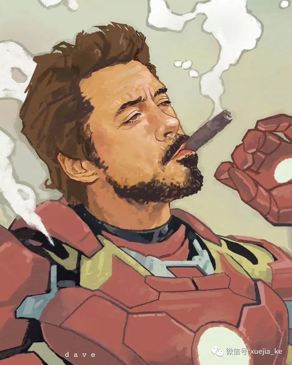 脱下战衣抽雪茄的钢铁侠_罗伯特·唐尼