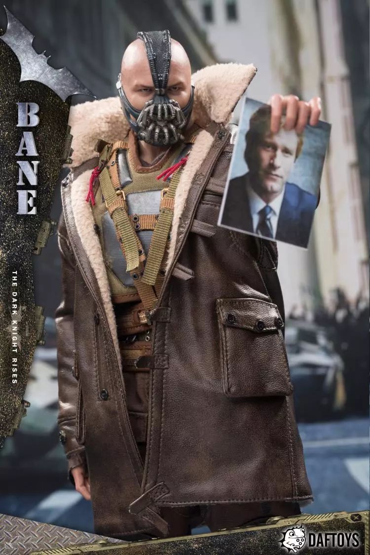 新品预定 daftoys 1/6 兵人 贝恩头雕 强壮版套装