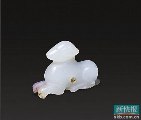 古人也喜欢乖巧可爱的兔子 从这些艺术品就可以看出来_玉兔