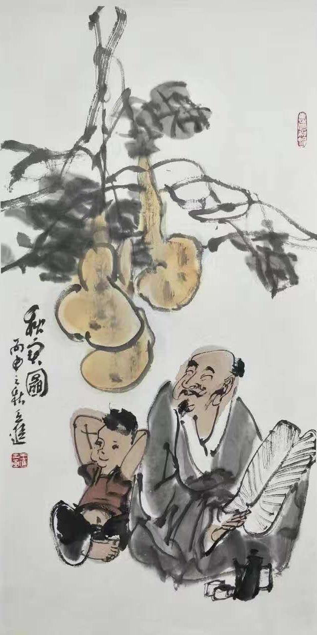 艺家逸品著名画家王进作品赏析