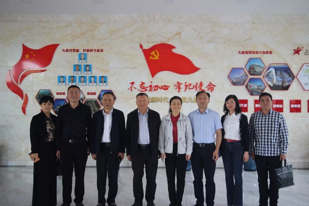 江西婺源县委书记吴曙一行莅临九星调研指导