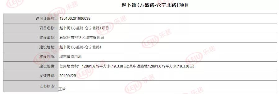 永邦天汇曝新进展ab区项目获用地规划证另裕华区将修建这2条路