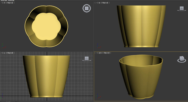 科迅教育干货南通室内设计培训如何用倒角剖面绘制一个可爱的花盆