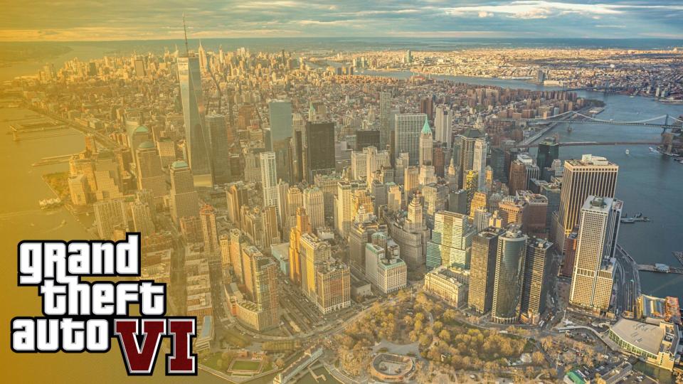 gta6地图疑似曝光,丰富的区域和地形,真的是前作地图的数倍?