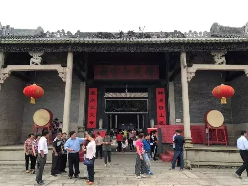 崖门崖门镇在京梅村举办蔡李佛始祖拳会183周年会庆暨2018年度传承