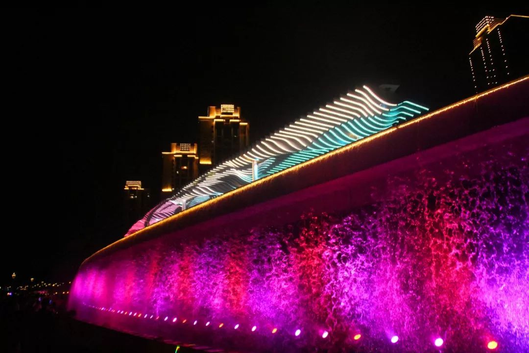 美美美德胜河南岸高颜值夜景正式对外开放