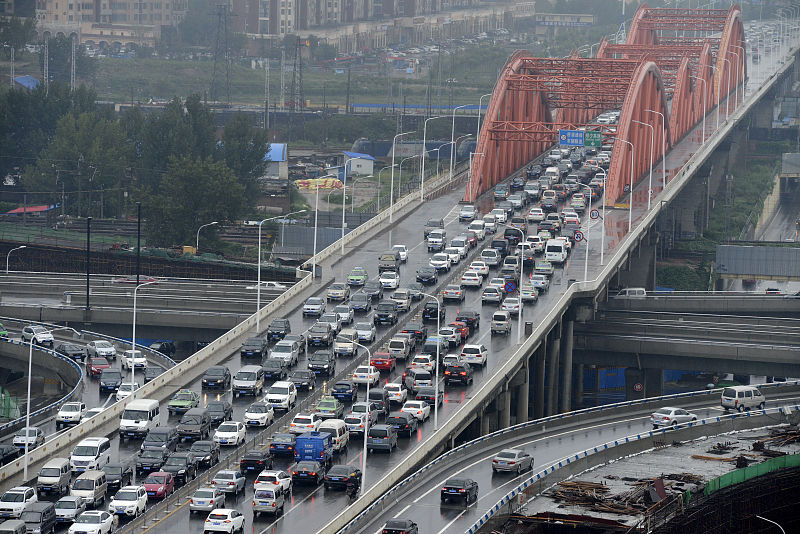 郑州决心治堵:彩虹桥,中州大道入选!龙湖镇小刘桥落选!