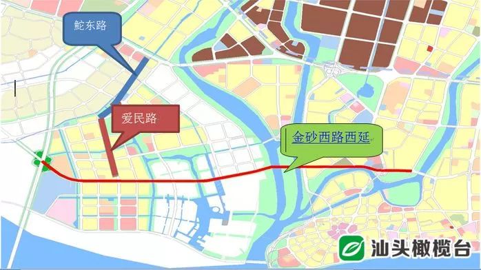 金平区研究牛田洋快速通道项目和金砂西路西延打包ppp项目征地拆迁