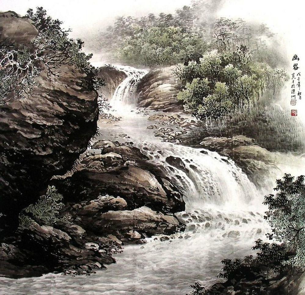 吴其才画家《浓墨勾沉 空漭若梦》