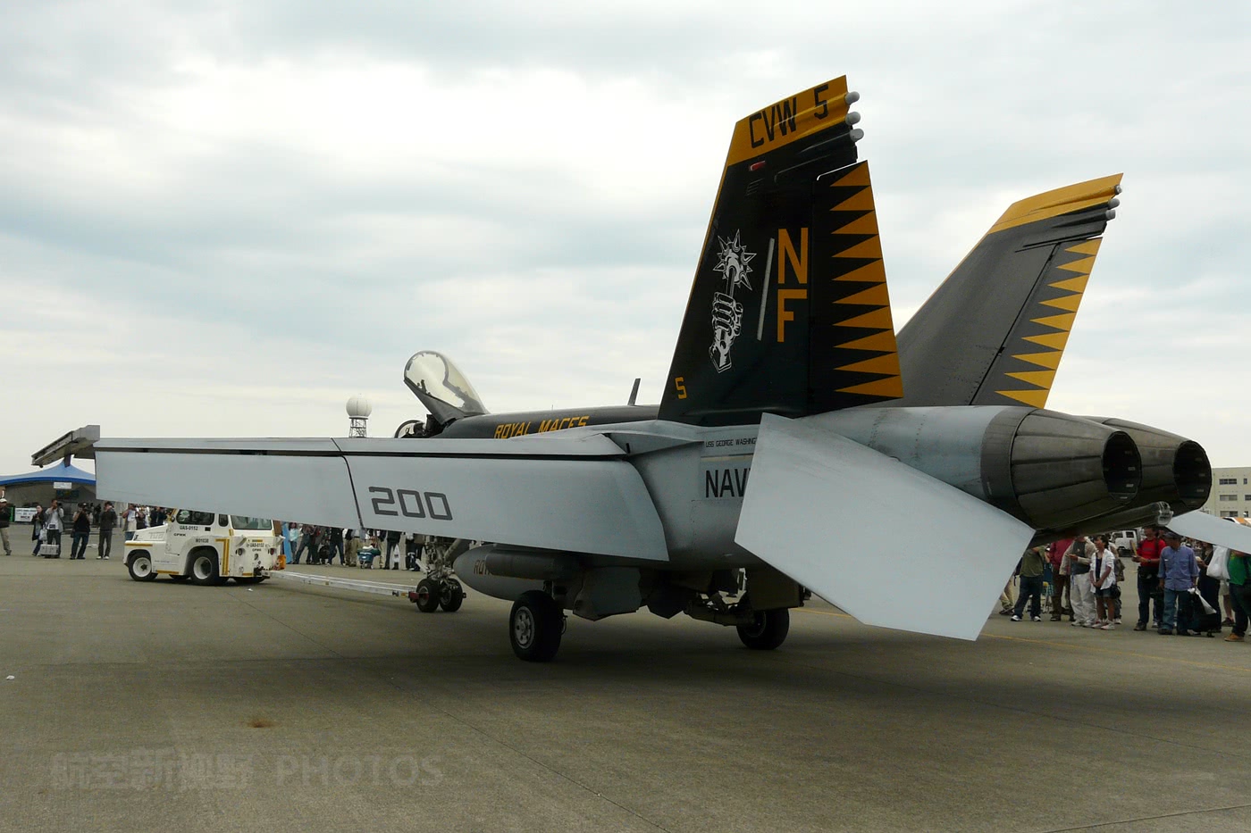 f/a-18e超级大黄蜂战斗机两项特殊设计 改动不大 意义不小