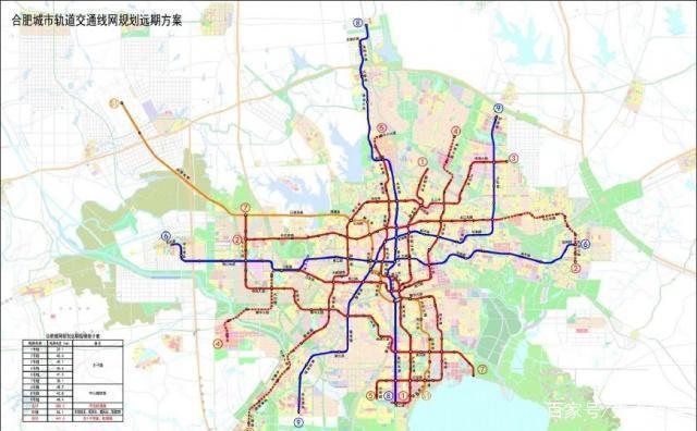 合肥10号线高清线路图图片