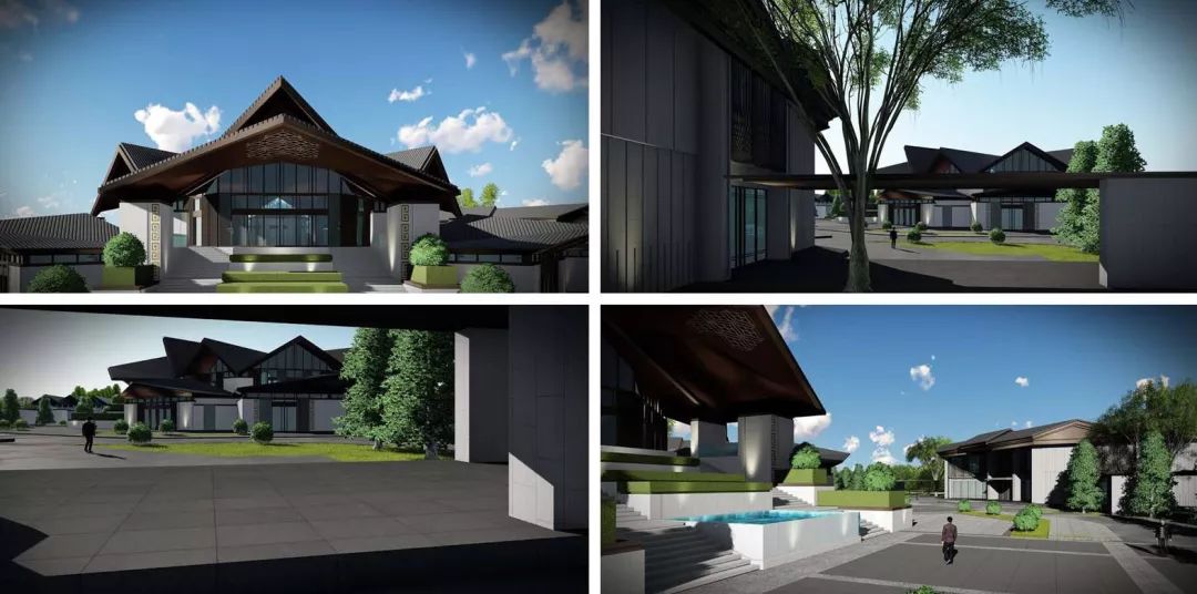 组图为规划设计效果展示配套功能建筑用房改建骨灰存放室改建遗体接收