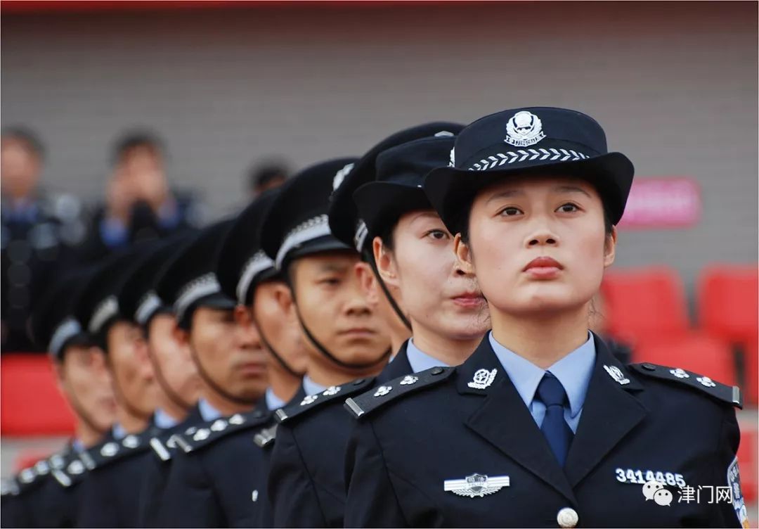 警营风采沈光凌摄影作品赏析英姿飒爽整齐如一