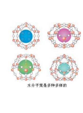 甲烷水合物甲烷水合物是甲烷分子被关在水分子相连组成的"笼子"里所