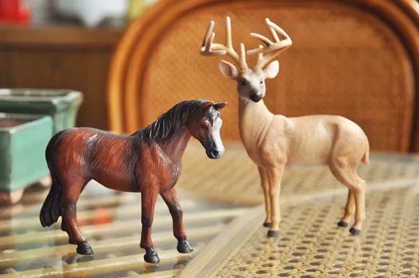 故事:马,鹿,人