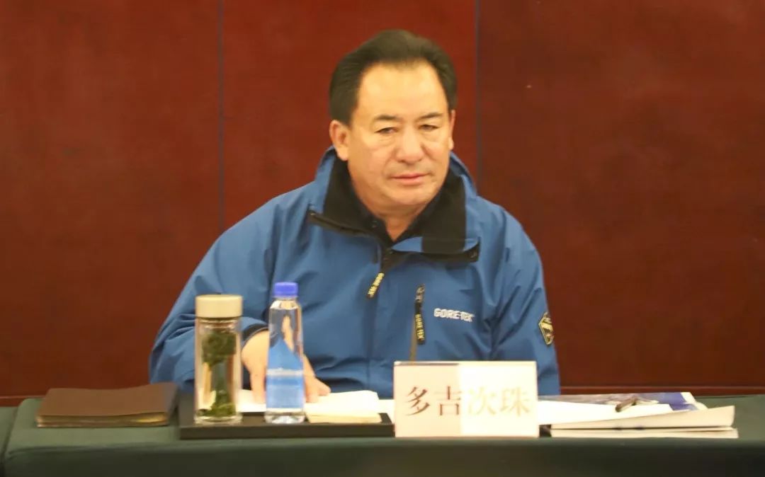 会上,林芝市政府副市长丁勇辉汇报了林芝市旅游基础设施暨标准化建设