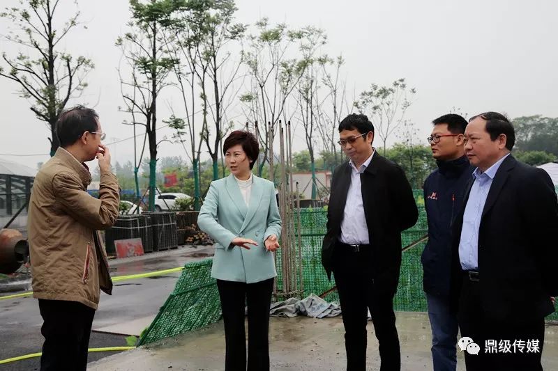 宋雨泓来鼎城区广播电视台调研