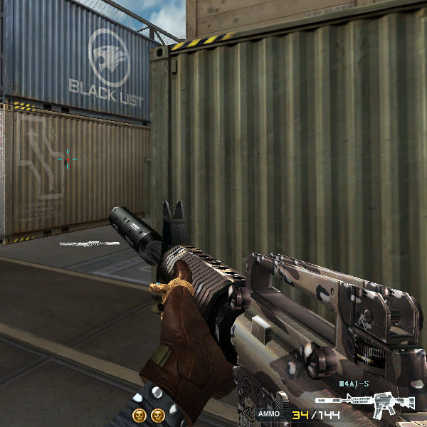 ak47-a这款枪战ak47的基础上进行了改进,增加了刺刀.