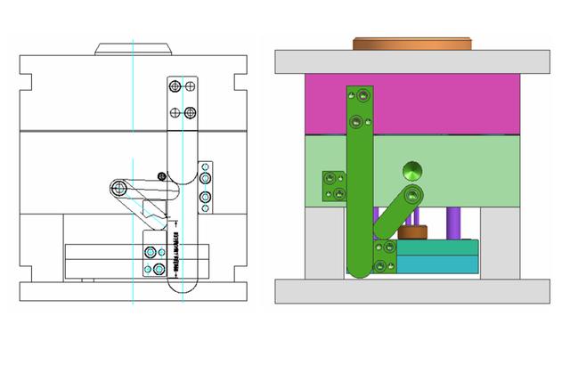 ug模具设计中强复位的作用及运作原理_顶针