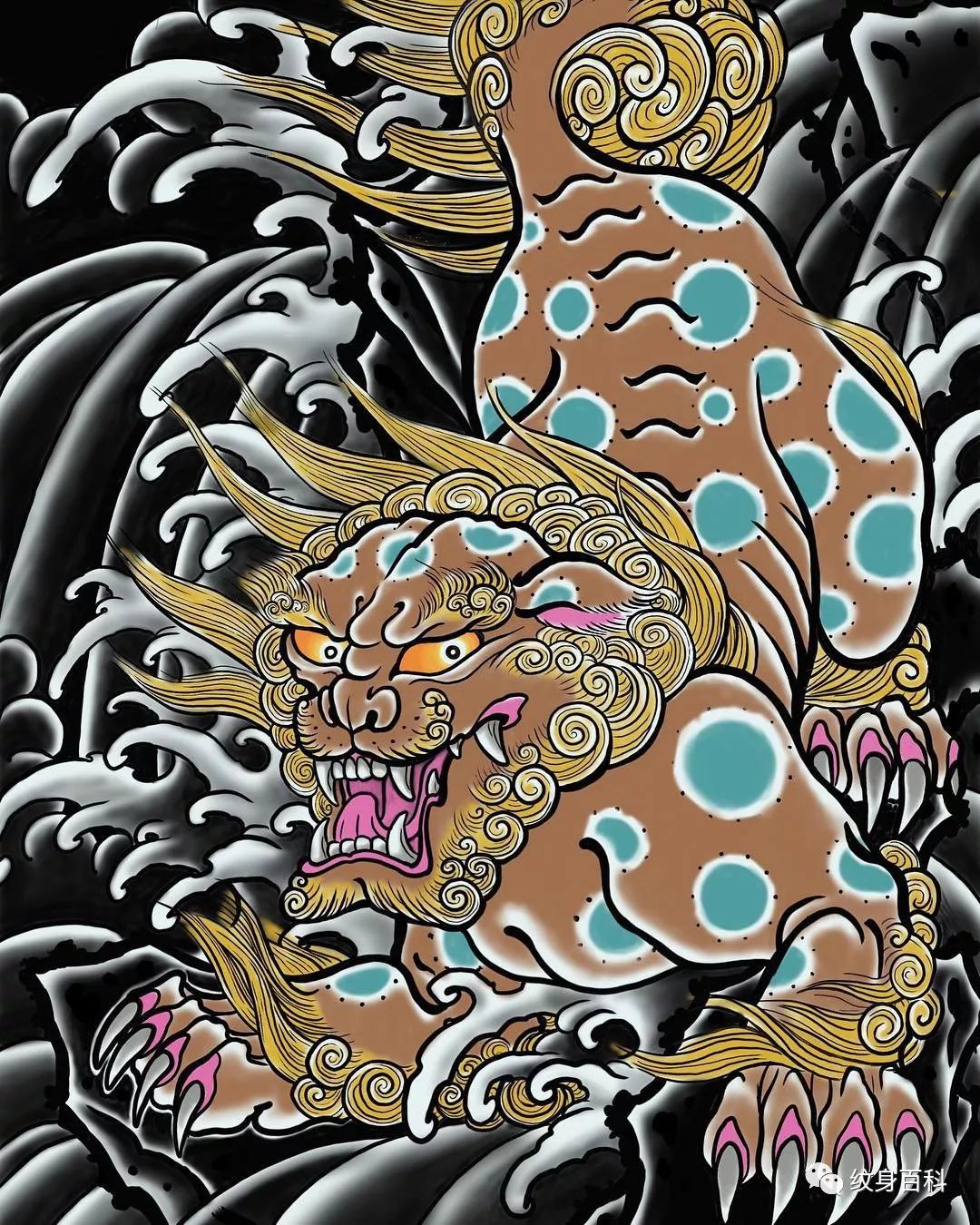 传统手稿,重点请欣赏打雾! - 纹身集市