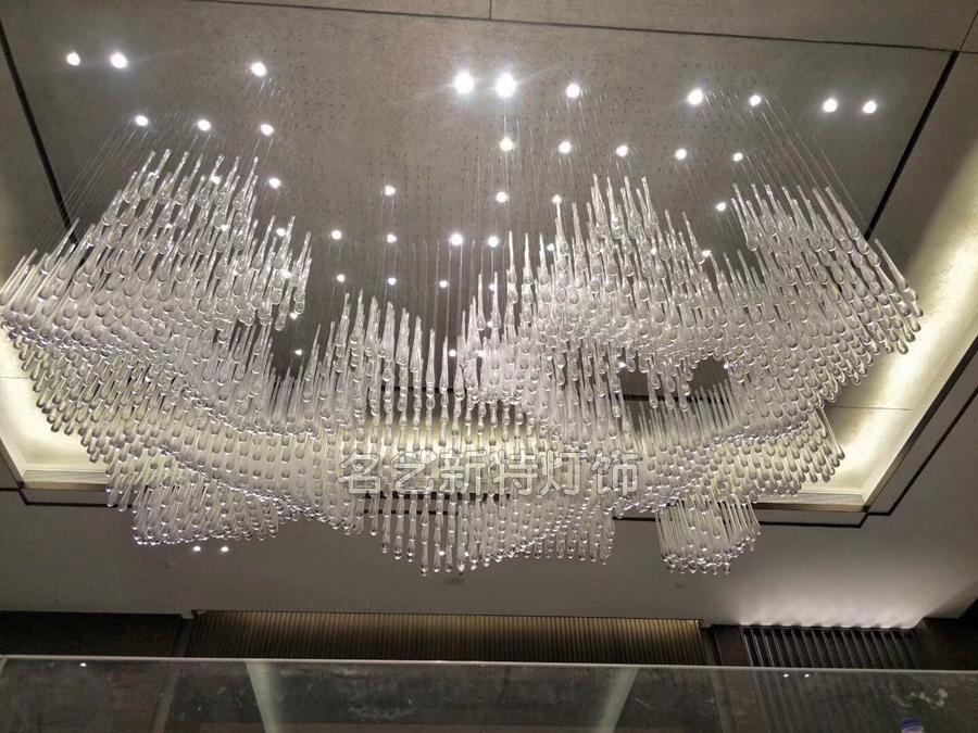 【工程灯安装案例】2019年5月工程灯具现场安装施工图