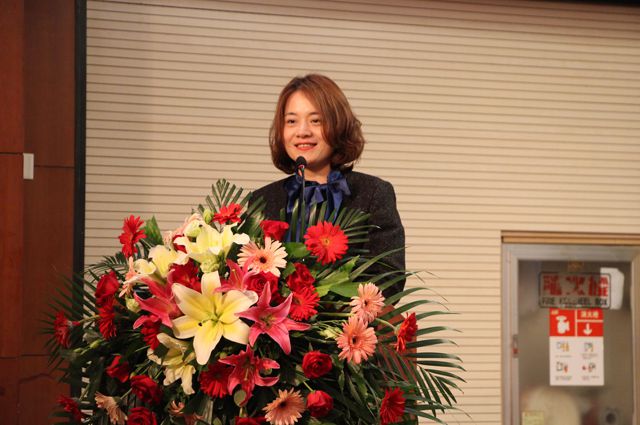 悦美壹品荟项目负责人之一杨荣娟介绍"悦美壹品荟"项目女人如花,生