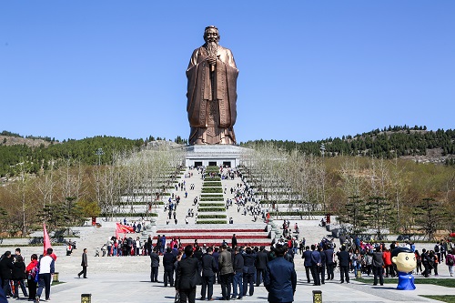 体验明礼生活 孔子出生地曲阜 "尼山圣境"成网红旅游地