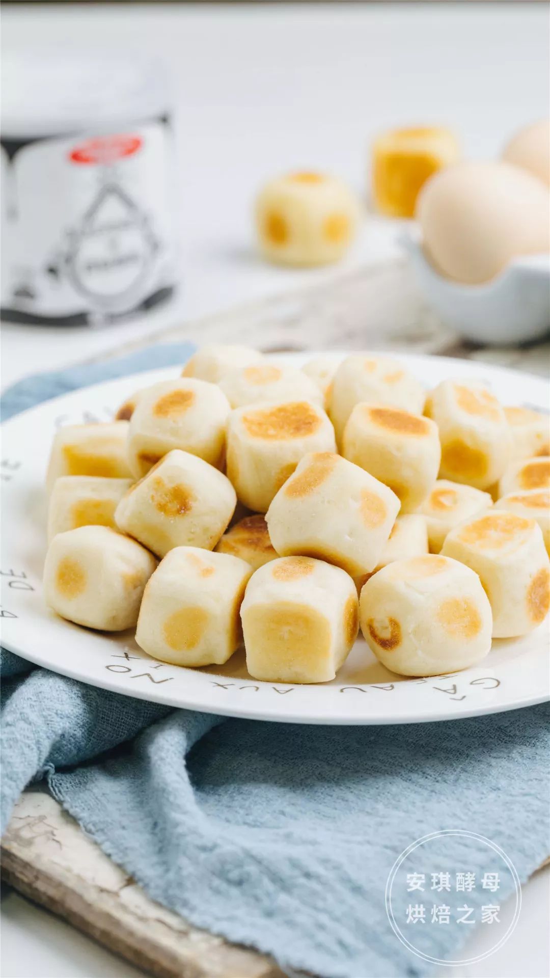 只要一口平底锅,搞定鲜奶小馒头,太省事了!