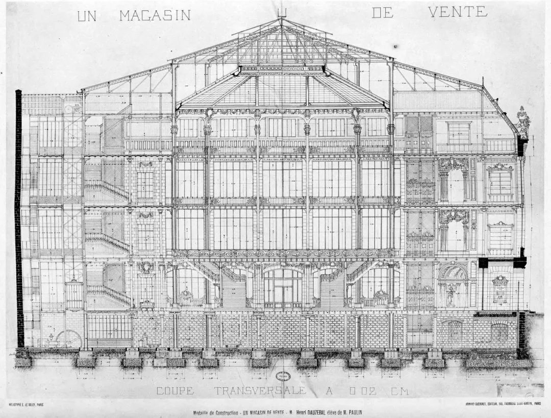 还有巴黎圣母院的图纸这也太.