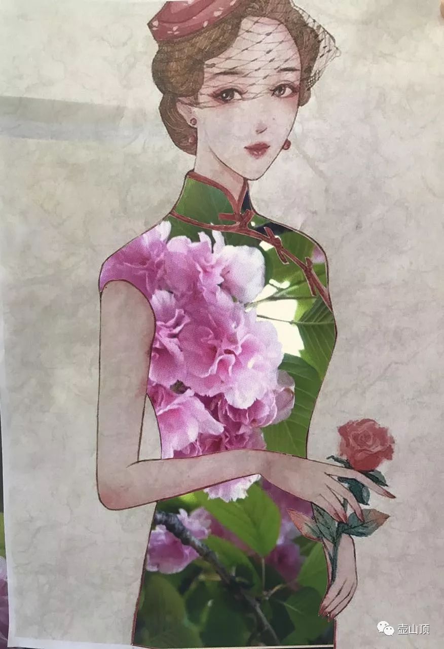 当武义的春天穿上旗袍顿时美翻了朋友圈