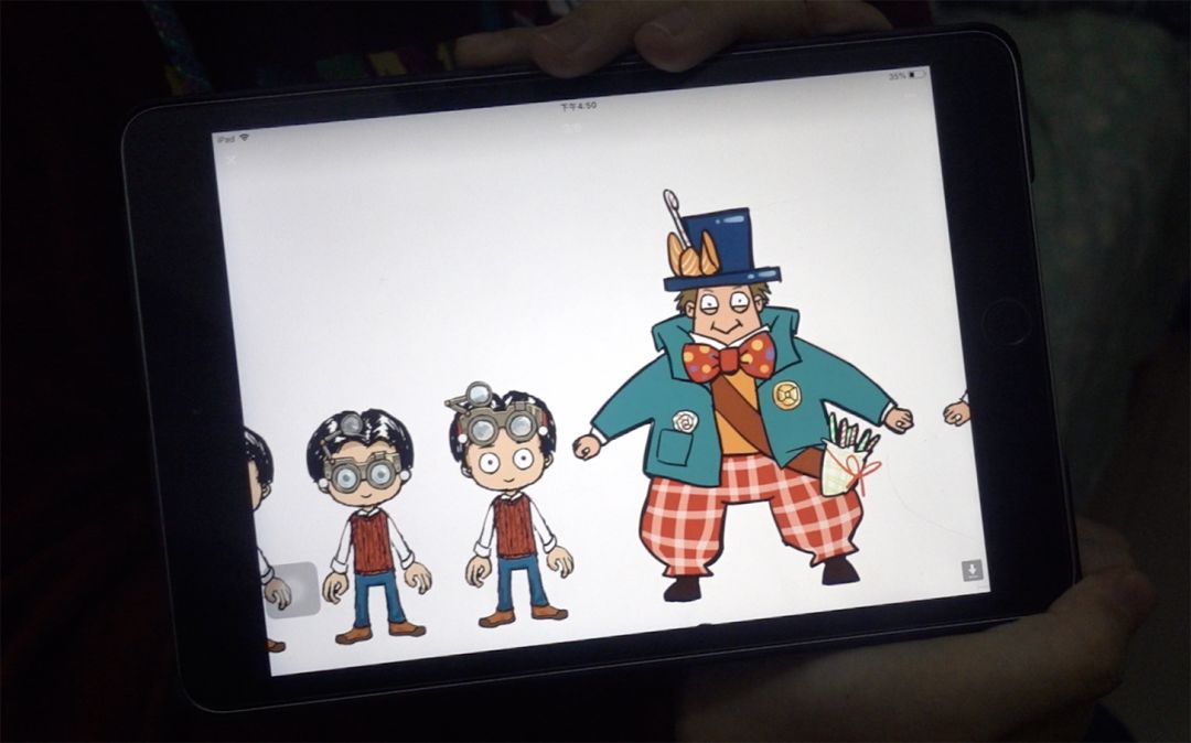 的孙若瑾选择了和真人拍摄完全不同的定格动画短片作为自己的毕设作品