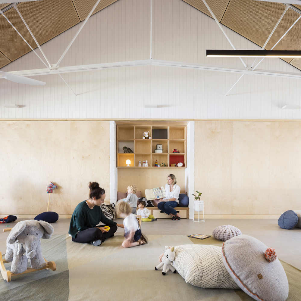 衔接新旧,澳大利亚某门诊楼摇身一变成最美幼儿园