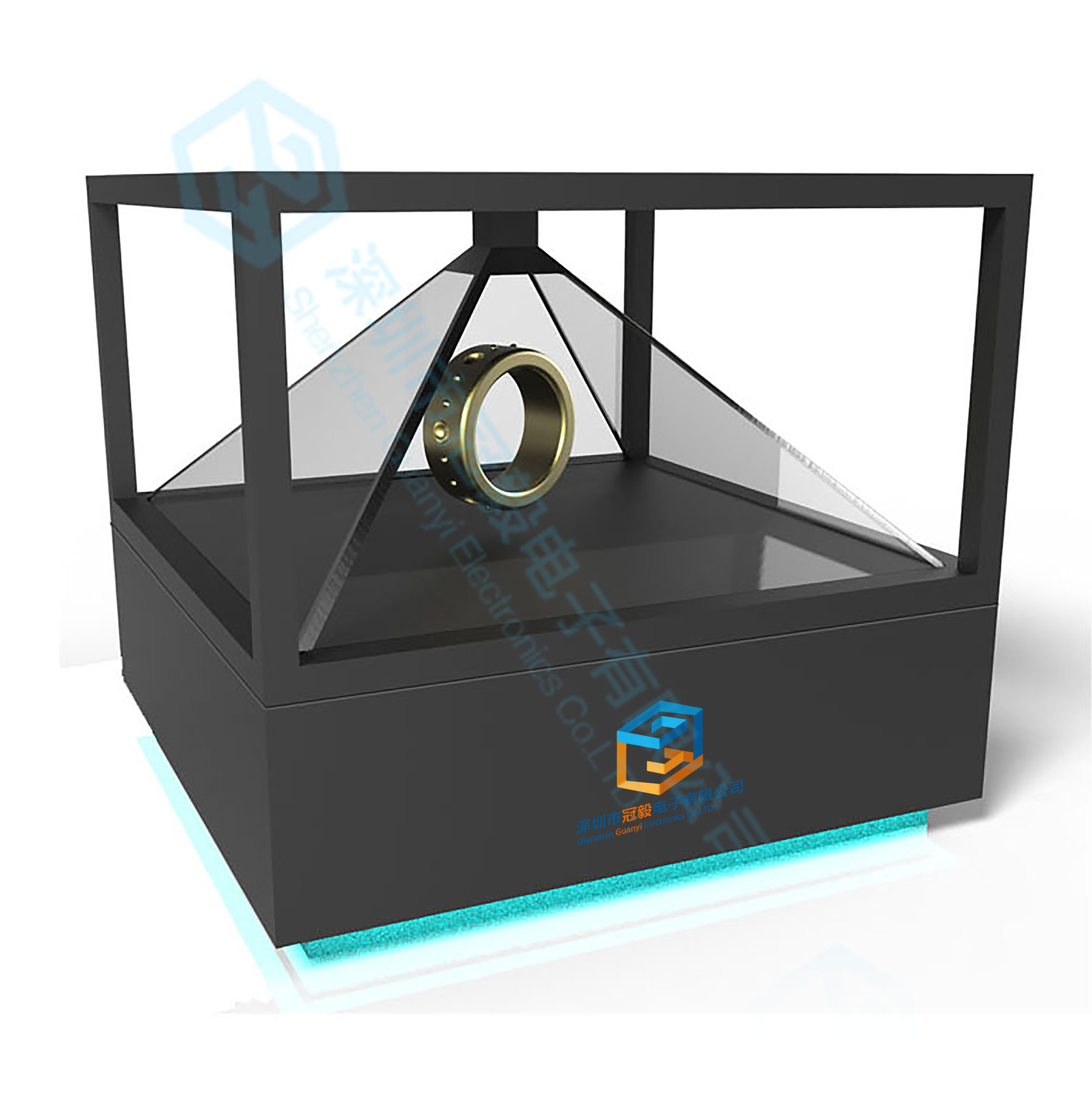 全息展示柜有哪些特色深圳市冠毅