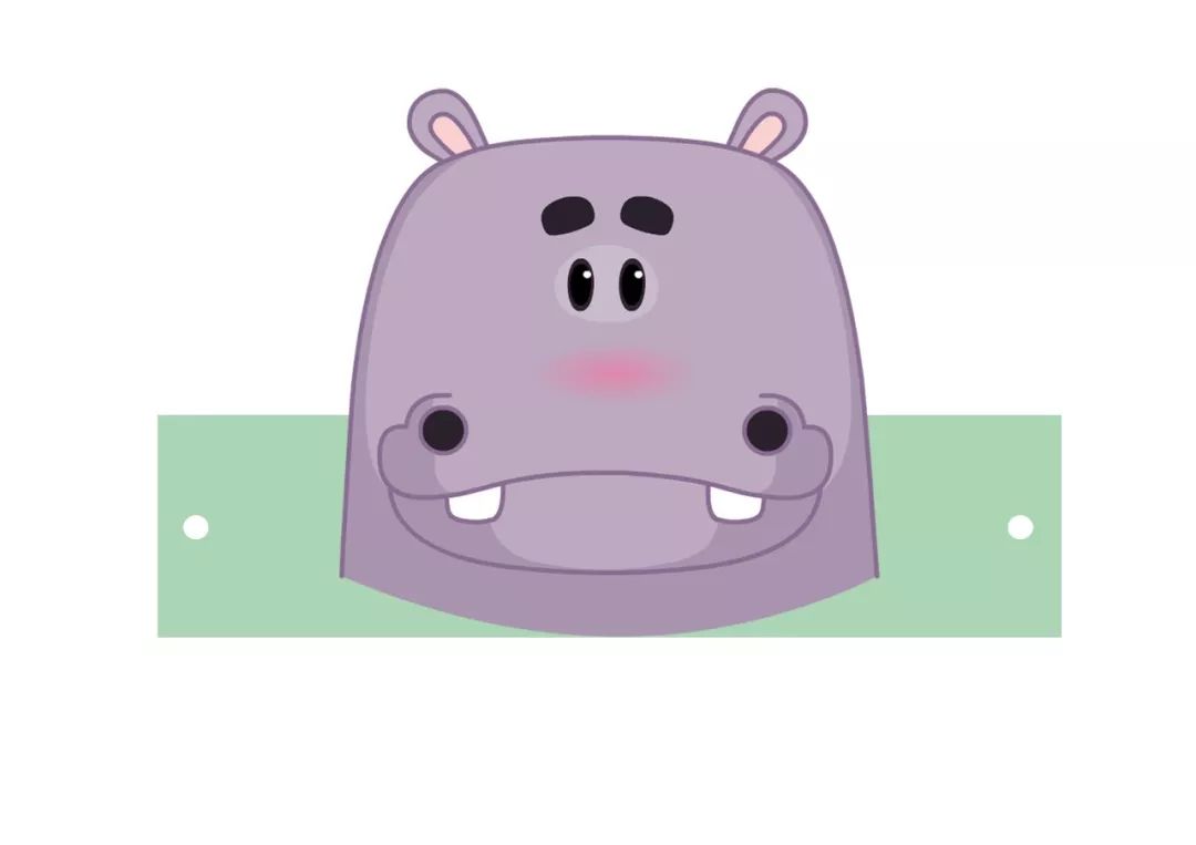 河马壮壮狐狸图图小羊朵朵老鼠阿吉小狼贝贝小兔开开小兔心心《开心