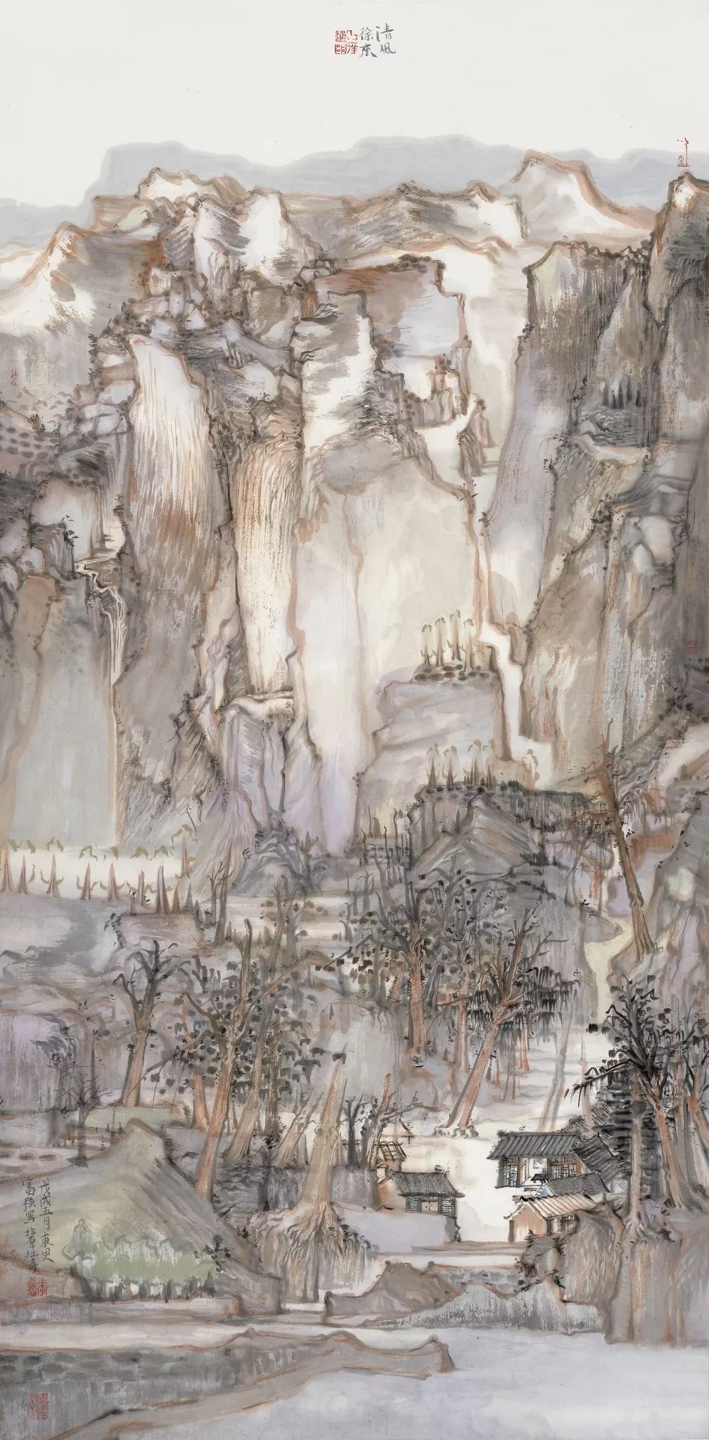 原创艺术中国李富强国画作品赏析