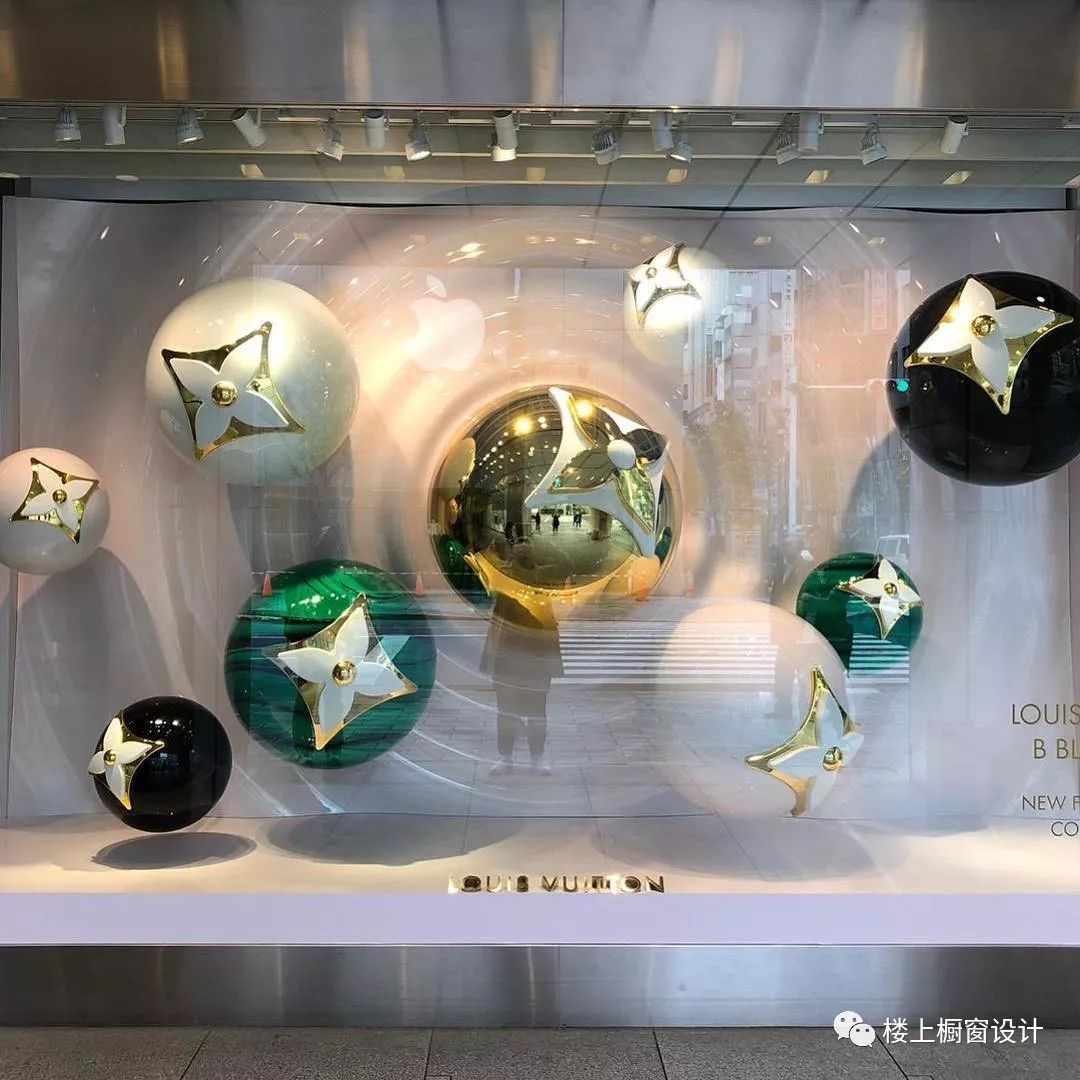 louis vuitton 东京旗舰店教你怎么做出性感的珠宝橱窗_设计