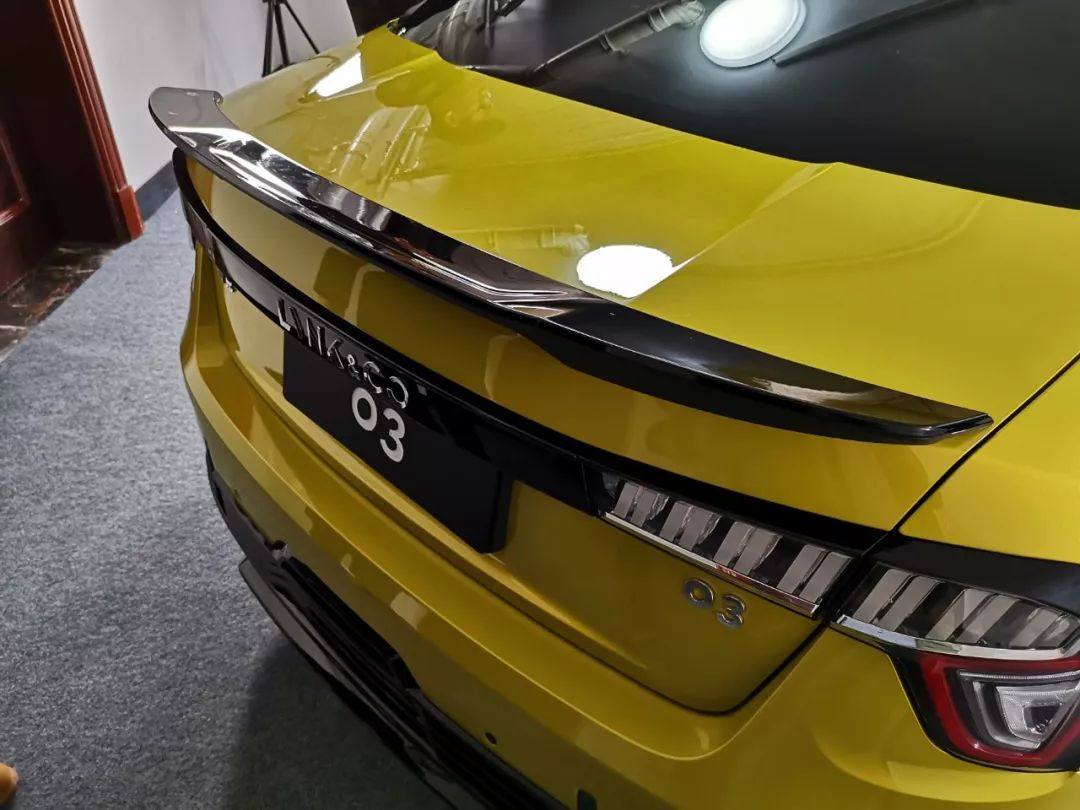 这是一台"黄色"暴力的领克03,250ps四驱