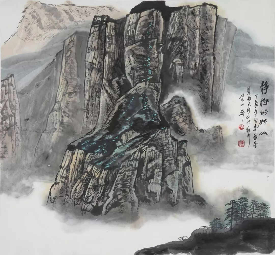 走进太行——陈庆奎太行系列中国画作品巡展5月8日升达艺术馆开幕