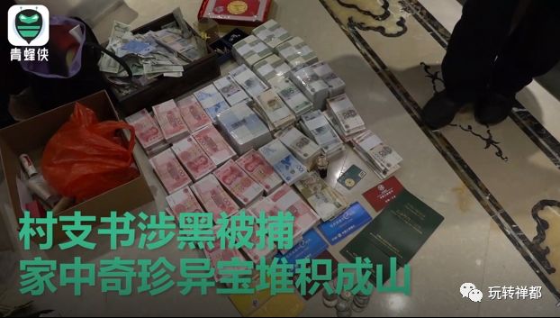 家中现金和奢侈品堆成山 ,海南一村支书涉黑被捕_潘海文